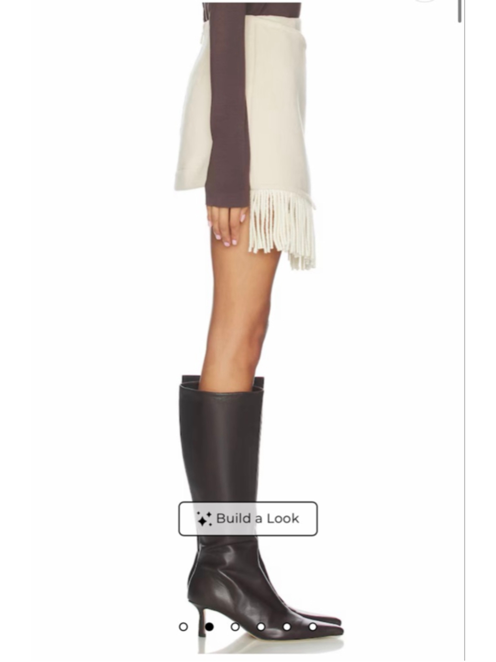 Revolve Lovers & Friends| Whitney Wool Skirt| NWT |Size small|$209 Retail - Picture 3 of 10